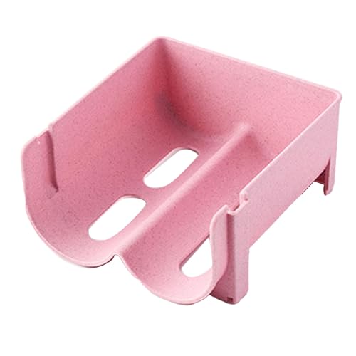 Gsycle Stapelbarer Weinregalhalter, Pink 2 Flaschenlagerhalter -Rack Wasserflaschen Organizer für Küchenarbeitsplatte Schrank Speisekammer Kühlschrank Gefrierschrank (Rosa) von Gsycle