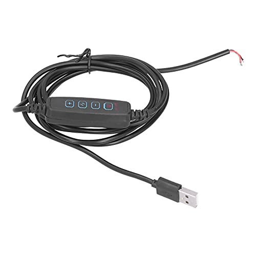 LED 2m Lichtschalter Kabel, PVC Dimmbare Universal USB Lamp -Netzkabelkabel mit Schalter für 5 -V -Lampen im Freien nach Hause LED 2m Lichtschalter Kabel, PVC Dimmbare Universal USB Lamp -Netzkabelkabel mit Schalter für 5 -V -Lampen im Freien nach Hause von Gsycle