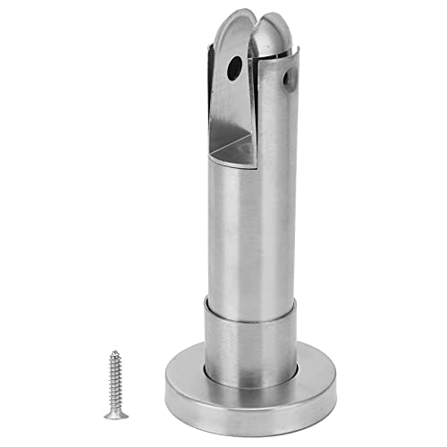 Partition unterstützen Fuß, Edelstahlglas Zaun Klemme Urinal Partition Toilettenstall -Hardware für öffentliche Toiletten Toilette Toilette von Gsycle