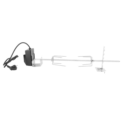 Rotisserie Grill -Kit, Starke Tragbetrag aus rostfreiem Stahl Universal Heavy Duty BBQ Rotisserie Kit für Garten Campinggrills Rotisserie Grill -Kit, Starke Tragbetrag aus rostfreiem Stahl Universal Heavy Duty BBQ Rotisserie Kit für Garten Campinggrills von Gsycle
