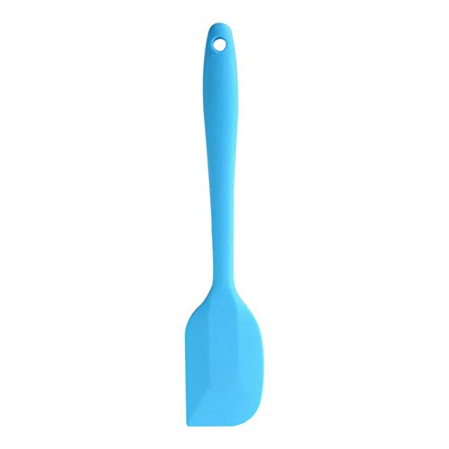 Silicone Spatulas, Butter Cream Scraper Kitchen Cake Baking Mixing Tool with Ergonomic Grip for Nonstick Cookware, Cooking (Blau) von Gsycle