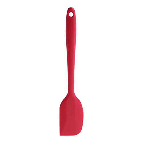 Silicone Spatulas, Butter Cream Scraper Kitchen Cake Baking Mixing Tool with Ergonomic Grip for Nonstick Cookware, Cooking (Rot) von Gsycle