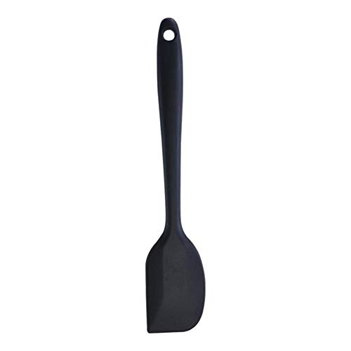 Silicone Spatulas, Butter Cream Scraper Kitchen Cake Baking Mixing Tool with Ergonomic Grip for Nonstick Cookware, Cooking (Schwarz) von Gsycle