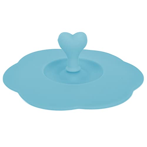 Silikonbecherabdeckungen für Getränke, Anti -Staub -Tasse Deckel kreativer Becher für Kaffee -Tassen Glas (Blau) von Gsycle