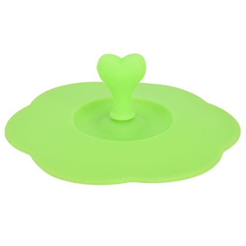 Silikonbecherabdeckungen für Getränke, Anti -Staub -Tasse Deckel kreativer Becher für Kaffee -Tassen Glas (Grün) von Gsycle