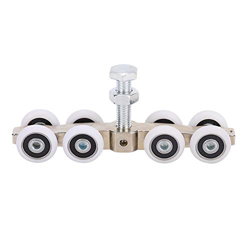 Sliding Door Hanging Wheel, Silent POM Rollers Wheel Sliding Patio Door Roller Assembly for Hall Kitchen Cabinets Bathroom Sliding Door Hanging Wheel, Silent POM Rollers Wheel Sliding Patio Door Roller Assembly for Hall Kitchen Cabinets Bathroom von Gsycle