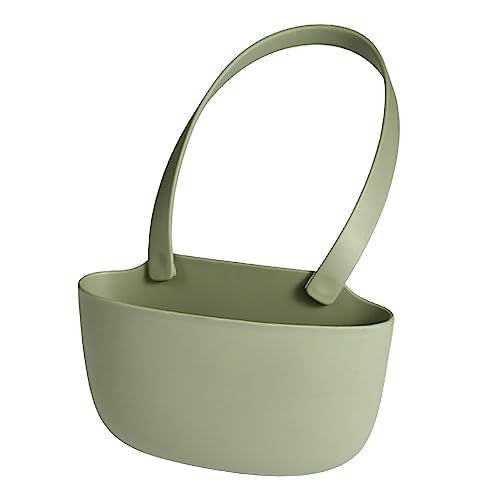 Spülbecken-Caddy, Schwammhalter-Organizer, Küchen-Abflussregal, Hängekorb für Schrubber, Spülbürste, Seifenhalter mit Abflusslöchern zum Trocknen, Küchenspülen-Zubehör (Green) von Gsycle