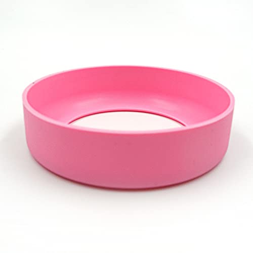 Gteller 2 x Silikon-Schutzkappen für Lebensmittelbehälter (rosa 90 mm). von Gteller
