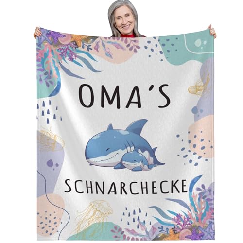 Oma Geburtstagsgeschenk Geschenke Für Oma Beste Oma Geschenke Muttertagsgeschenke Oma Kuscheldecke Flauschig 130x150cm von GthreeD