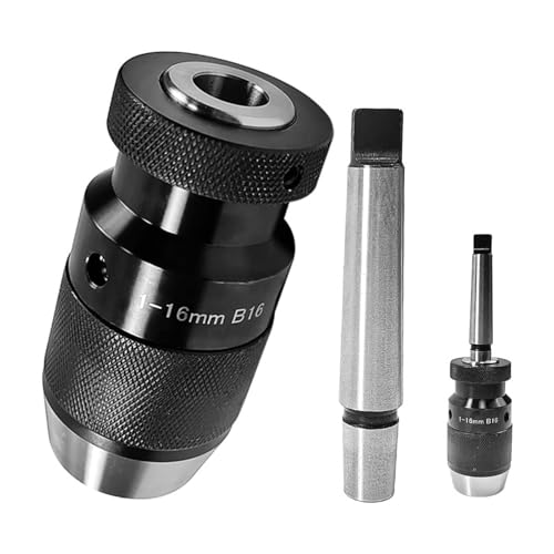 B16 Schnellspannbohrfutter 1-16 Mm Mit Mk2 Kegeldorn PräZisionsbohrfutter, Selbstspannendes Bohrfutter, Für Drehmaschine Bohrmaschine B16 Schnellspannbohrfutter 1-16 Mm Mit Mk2 Kegeldorn PräZisionsbohrfutter, Selbstspannendes Bohrfutter, Für Drehmaschine Bohrmaschine von Gttyowyin