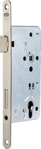 Haustür-Einsteckschloss 0024 PZW 20/65/92/10mm DIN R silber ktg. von BKS