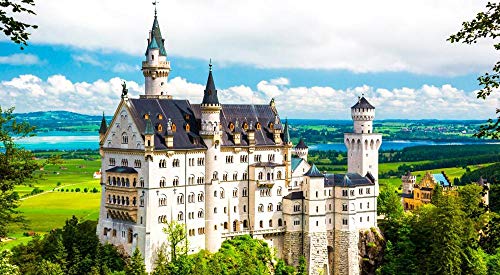 DIY Diamond Painting Kits Neuschwanstein Schloss Kreuzstich Kit Full Diamond Stickerei Wandkunst Home Decoration Geschenk von GuGuZzYe