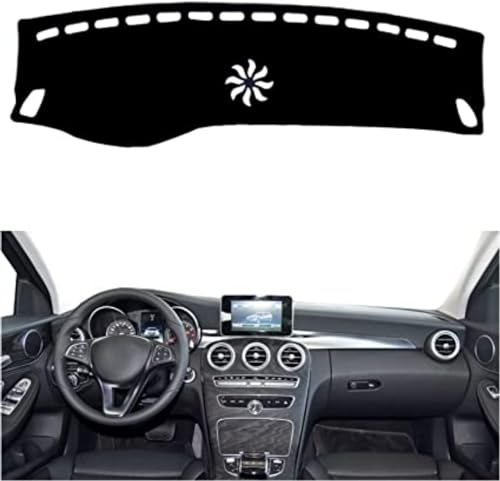 GuGuoZZ Auto Armaturenbrett-Abdeckung für Mercedes Benz C-Class W205 2015-2020 Anti-UV Armaturenbrett-Abdeckung Pad Teppich Armaturenbrett Abdeckung Pad GuGuoZZ Auto Armaturenbrett-Abdeckung für Mercedes Benz C-Class W205 2015-2020 Anti-UV Armaturenbrett-Abdeckung Pad Teppich Armaturenbrett Abdeckung Pad von GuGuoZZ