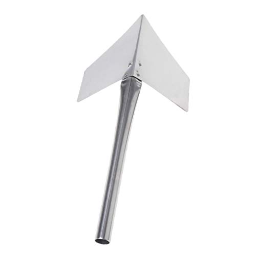 1 Stück Edelstahl-Garten-Metallgriff 90 Grad Außeneckkelle Schleifmittel für Edelstahl 1 Stück Edelstahl-Garten-Metallgriff 90 Grad Außeneckkelle Schleifmittel für Edelstahl von Guaber