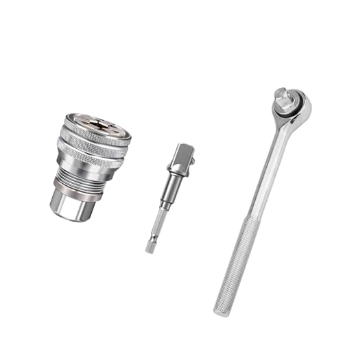 10–19 mm Sechskantmutter und Schrauben, Schraubendreher-Werkzeug für 3/8-Zoll-Antrieb, verstellbar, Universal-Steckschlüssel, Griffadapter, manueller Steckschlüssel von Guaber