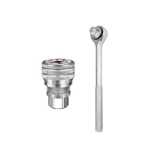 10–19 mm Sechskantmutter und Schrauben, Schraubendreher-Werkzeug für 3/8-Zoll-Antrieb, verstellbar, Universal-Steckschlüssel, Griffadapter, manueller Steckschlüssel von Guaber