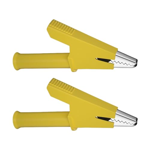 10 Mm Offener Testclip Mit 4 Mm Anschluss Schwanz Präzisions Testwerkzeug Messing PVC Für Elektrische Reparaturen Und Technische Aufgaben Elektronischer Werkzeug 10 Mm Offener Testclip Mit 4 Mm Anschluss Schwanz Präzisions Testwerkzeug Messing PVC Für Elektrische Reparaturen Und Technische Aufgaben Elektronischer Werkzeug von Guaber