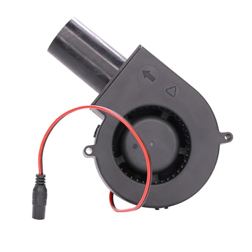 12 V Heavy Duty Blower Fan Doppelkugellager Design Für Gartenluftströme In Öfen Und Außenküchen Hochgeschwindige Gebläse Zum Heizungsherd BBQ von Guaber