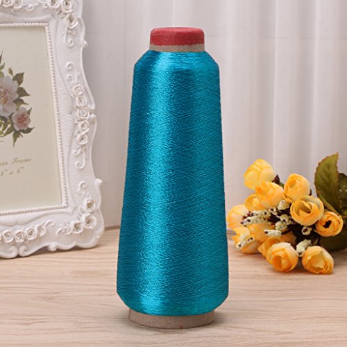 1pc Nähmaschinenkegelfäden Polyester Überlösen Allzweck 20 Color Wollgarn Für Strickdecke von Guaber