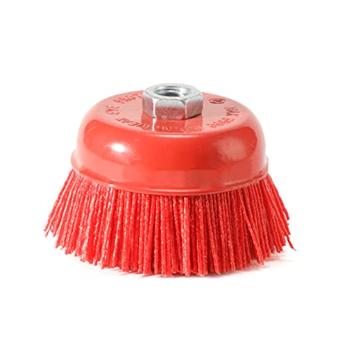 1pc Nylon Cup Pinsel 3 "/4"/5 Abrasive Drahtradbürste Für Bohrdrehwerkzeug Holzpolierpolierreinigungswerkzeug von Guaber