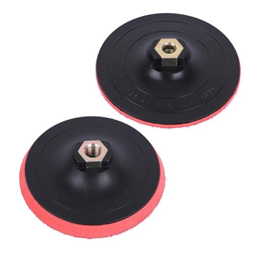 2pcs Mühle Schleifkissen 5 Zoll 125 Mm Selbstkleberpolierplatten Gewinde Schleifscheibenersatzpoliersatz 2pcs Mühle Schleifkissen 5 Zoll 125 Mm Selbstkleberpolierplatten Gewinde Schleifscheibenersatzpoliersatz von Guaber
