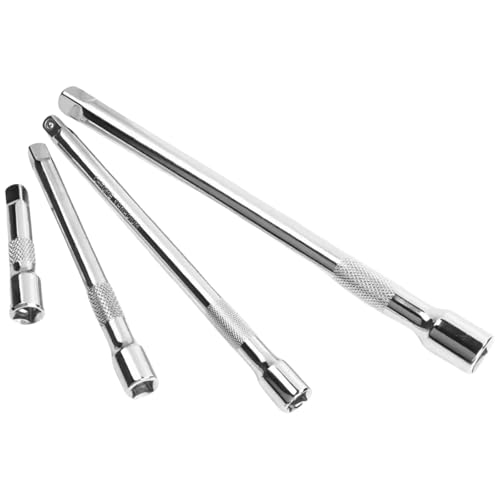 4PCS 3/8 Zoll Laufwerke Verlängerungsstange Set 1/4inch Laufwerke Steckdosenverlängerung Set Handwerkzeuganschlüsse Stange Austauschhandwerkwerk von Guaber