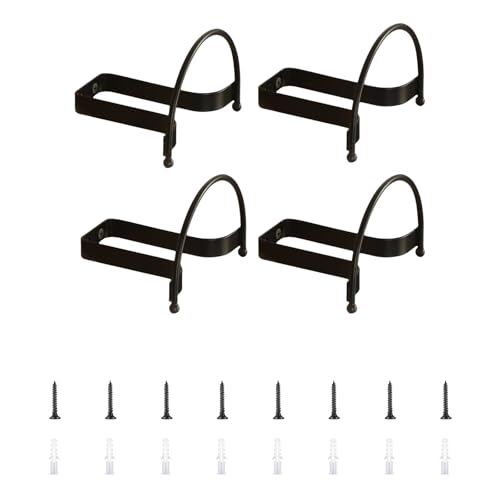 4PCS Space Saving Storage Racks Für Hüte Schlüssel Und Handtücher Eingangsflure Wandmontage Haken Elegante Kuh Boy Huthalter Platz Sparsamer Hutlager von Guaber