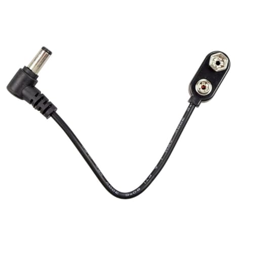 9 V Stromversorgungskabel Schnappanschluss 9V Batterie Clip Für Guitar Effekt Pedalzubehör Adapterversorgungsstecker von Guaber