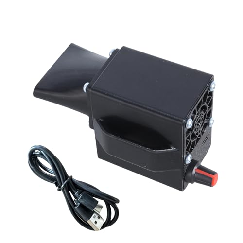 Air Blower USB C 5V BBQ Kochlüfter 6000 U/Min Grilllüfter Verstellbarer Geschwindigkeit Picknicks Grill Kochen Tragbares Gebläse von Guaber