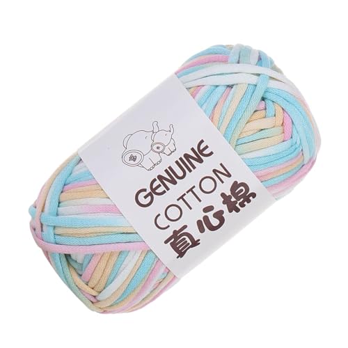 Baumwoll-Häkelgarn für Decken-Stricken, Häkelrolle, 48 g, weiches Baby zum Häkeln, Weben, Wolle von Guaber