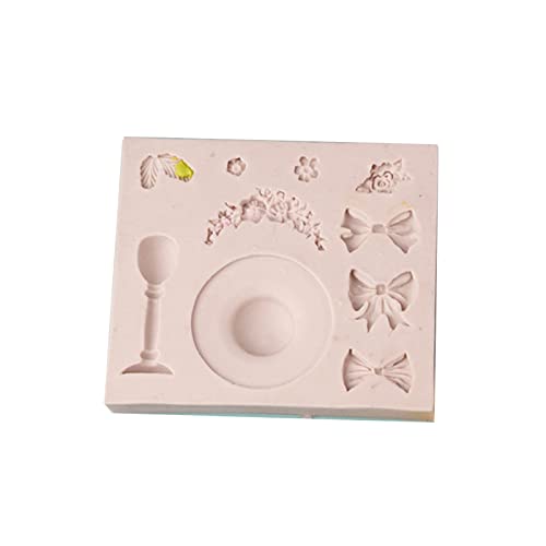 Bowknot Silikonform Fondant Form Kuchen Lieferungen Gebäckbackwerkzeug Harzharz Handgefertigt Soap Form Fondantformen Für Kuchen Dekorieren Weihnachten von Guaber