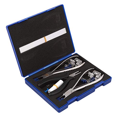 Brillenzangen-Set aus Edelstahl, randlos, Demontagerahmen, optisches Werkzeug-Set für die Reparatur von Brillengestellen, Zubehör, hohe Temperaturen Brillenzangen-Set aus Edelstahl, randlos, Demontagerahmen, optisches Werkzeug-Set für die Reparatur von Brillengestellen, Zubehör, hohe Temperaturen von Guaber