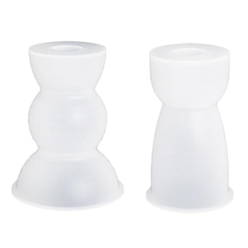 Candlestick Harzform Geometrische Taper Kerzenhalter Form Handgefertigt von Guaber