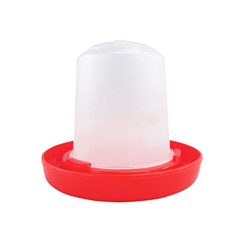Chick Feeder Waterer Kit Langlebige Kunststoff Schwerkraft Fütterung Wasserbehälter Glas Lebensmittelspender Für Vögel Geflügel Und Feeder Baby Jar Für Bruter Ohne Ertrinken von Guaber