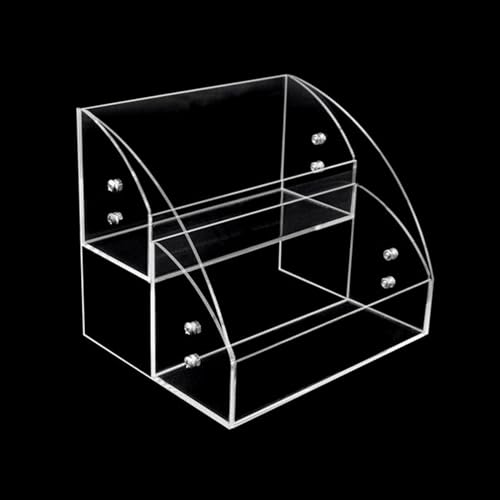 Clear Display Ständer 1 2 3 Tiers Acryl Risers Cupcakes Dessertfiguren Acrylanzeigestand von Guaber