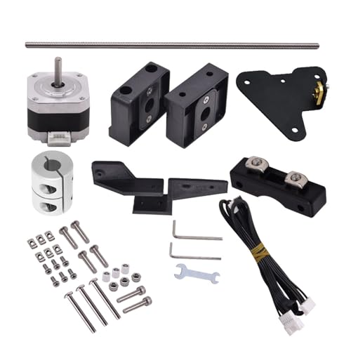 Drucker-Z-Achse, 365 mm, T8, Leitspindel mit Schrittmotor-Set für Drucker der Serie CR10/Ender3 3S Drucker-Z-Achse, 365 mm, T8, Leitspindel mit Schrittmotor-Set für Drucker der Serie CR10/Ender3 3S von Guaber