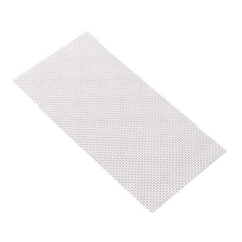 Edelstahl Gewebter Draht 12 Mesh Metallstückblatt Für Aquariumfische Für Tank Wasserpflanzen Rollwand Metallabdeckung Teppich von Guaber