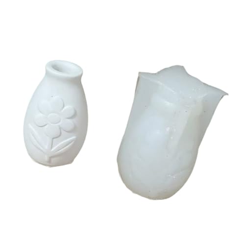 Einfache Reinigung Von Silikonvase Form Wiederverwendbarer Miniaturblumenpot Stifthalter Werkzeug Für Kreative Enthusiasten Silikonform Für Handgefertigten Schmuckbecher von Guaber