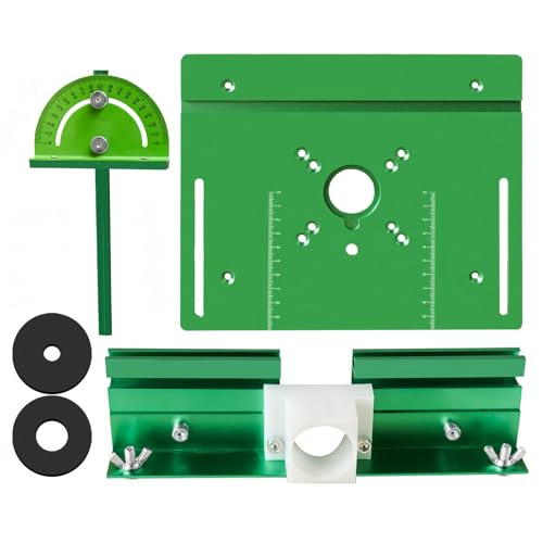Einstellbare Hochleistungs Aluminium Legierungs Router Tisch Basis Feature Positionierungslöcher Für Genaue Holzschnitzerei Und Routing Aluminiumpositionierungsplatte von Guaber
