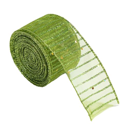 Elegante Weihnachtskränze und Baumschmuck, Mehrzweck-Weihnachtsbänder, dekorative Bänder für Geschenke, Geschenkband Elegante Weihnachtskränze und Baumschmuck, Mehrzweck-Weihnachtsbänder, dekorative Bänder für Geschenke, Geschenkband von Guaber