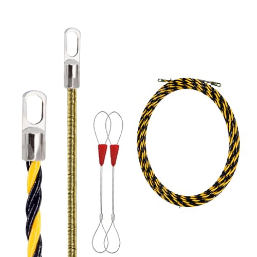 Elektrische Federdrahtgewinde Kabelstangen Kits Fischklebeband Handbuch Kabelbezüge Elektriker Gewinde Gerät Elektrische Verkabelung Assistent von Guaber