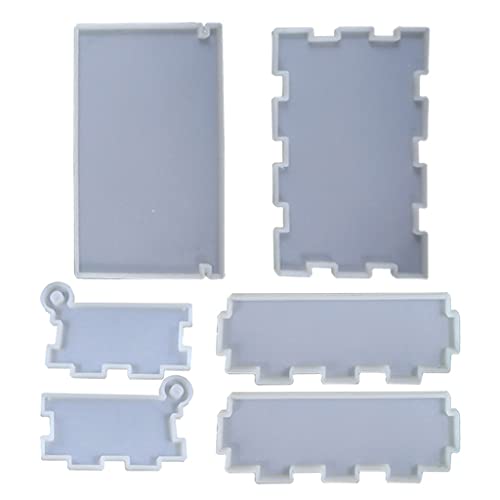 Epoxidkristallharz Silikonform 1 Set Harz Aufbewahrungsbox Für Home Dekoration Schmuck Makingform Schmuck Schmieden von Guaber
