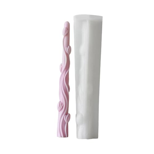 Flexible Silikonform Blumenmuster Kerzenhandwerkszubehör Haus Decors Geeignet Für Herstellen Von Kerzen Geeignet von Guaber