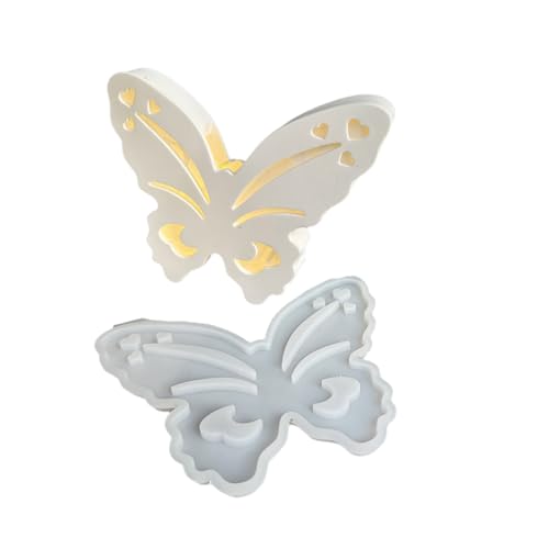 Flexible Silikonform Zum Strahlenden Schmetterling Nachtlicht Kreative Designs Für Romantikatmosphären Home Dekoration Schmetterling Nachtlicht von Guaber