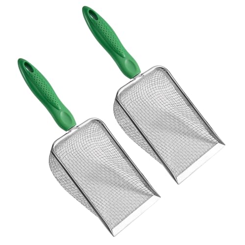 Garten Erde Sieb Edelstahl Reptilien Sand Substrat Schaufel Reinigung Feinmaschige Schaufel für Einstreu Katzenstreu Garten Erde Sieb Garten Erde Sieb Edelstahl Reptilien Sand Substrat Schaufel Reinigung Feinmaschige Schaufel für Einstreu Katzenstreu Garten Erde Sieb von Guaber