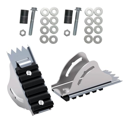 Generic Leiter-Pads, praktische rutschfeste Füße, geeignet für alle Leitergrößen, benutzerfreundliches Leiterzubehör, leichte Aluminium-Leiterpads von Guaber