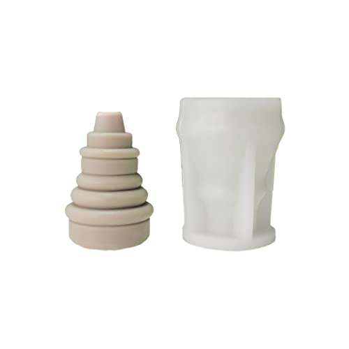 Geometrische Weihnachtsbaum-Silikonform, Duftseifenzubehör für Party, Heimdekoration, einzigartige Baum-Silikonherstellung für Wachs, Schmelzwachs, Harz Geometrische Weihnachtsbaum-Silikonform, Duftseifenzubehör für Party, Heimdekoration, einzigartige Baum-Silikonherstellung für Wachs, Schmelzwachs, Harz von Guaber