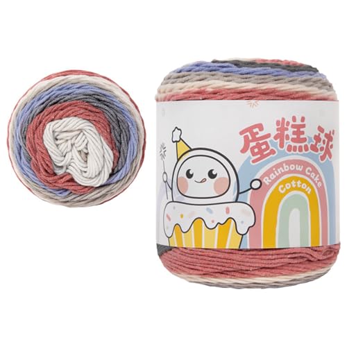 Gradienten Kuchengarn Mehrfarbig Fairyland Regenbogen Baumwoll Häkeln Stricken Für Schals Schals Decken Häkeln Strick Gradienten Kuchen Mehrfarbige Fairyland Regenbogen von Guaber