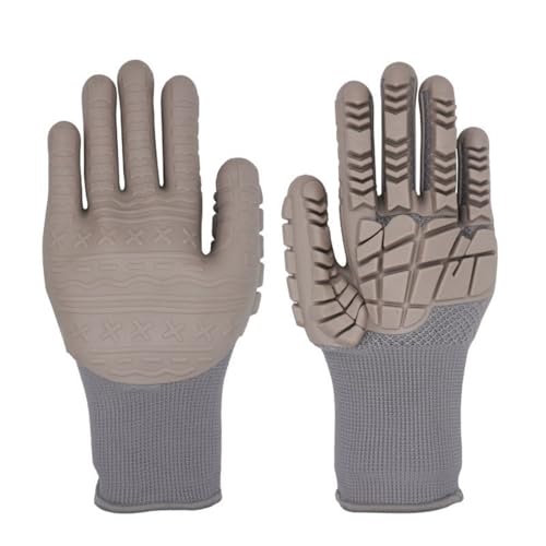 Guaber 1 Paar Anti Stich Handschuhe Anti Vibrationen Schockfeste Outdoor Sicherheitsarbeit Schutz Resistente Arbeiten TPE Sicherheitshandschuhe Guaber 1 Paar Anti Stich Handschuhe Anti Vibrationen Schockfeste Outdoor Sicherheitsarbeit Schutz Resistente Arbeiten TPE Sicherheitshandschuhe von Guaber