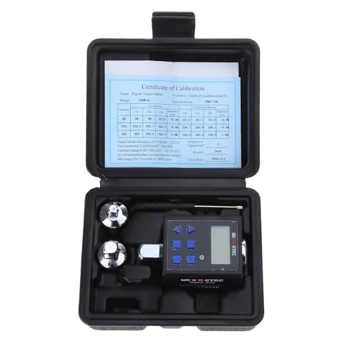 Guaber Genauer digitaler Drehmomentmesser, elektronischer Schraubenschlüssel, verstellbarer Adapter für effiziente Wartungsprüfung, digitales Messgerät, Inspektion, Reparaturwerkzeuge von Guaber